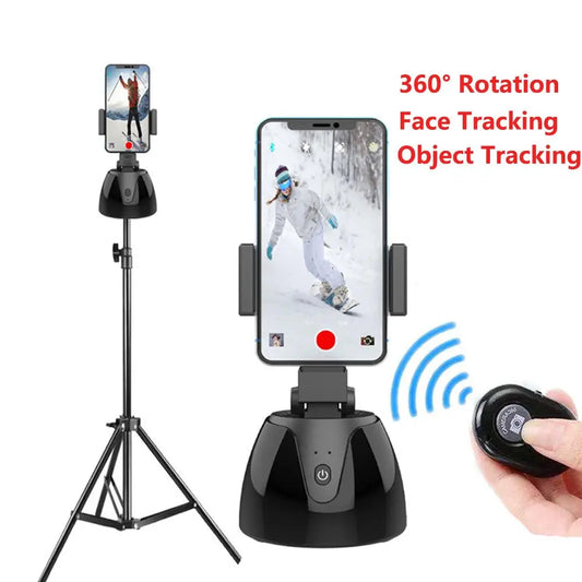Automatic Smart Remote Selfie Stick 360 Degree Rotation Mobile Phone
